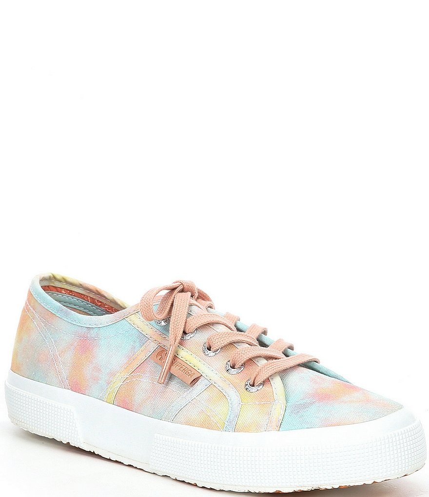 Superga Women's 2750 COTU Fantasy Tie-Dye Lace-Up Sneakers