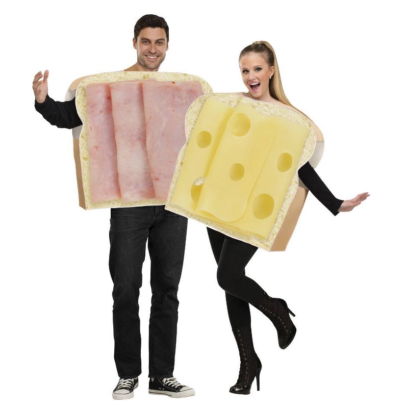 Adult Ham and Swiss Couples Costumes One Size (Includes 2 Costumes)