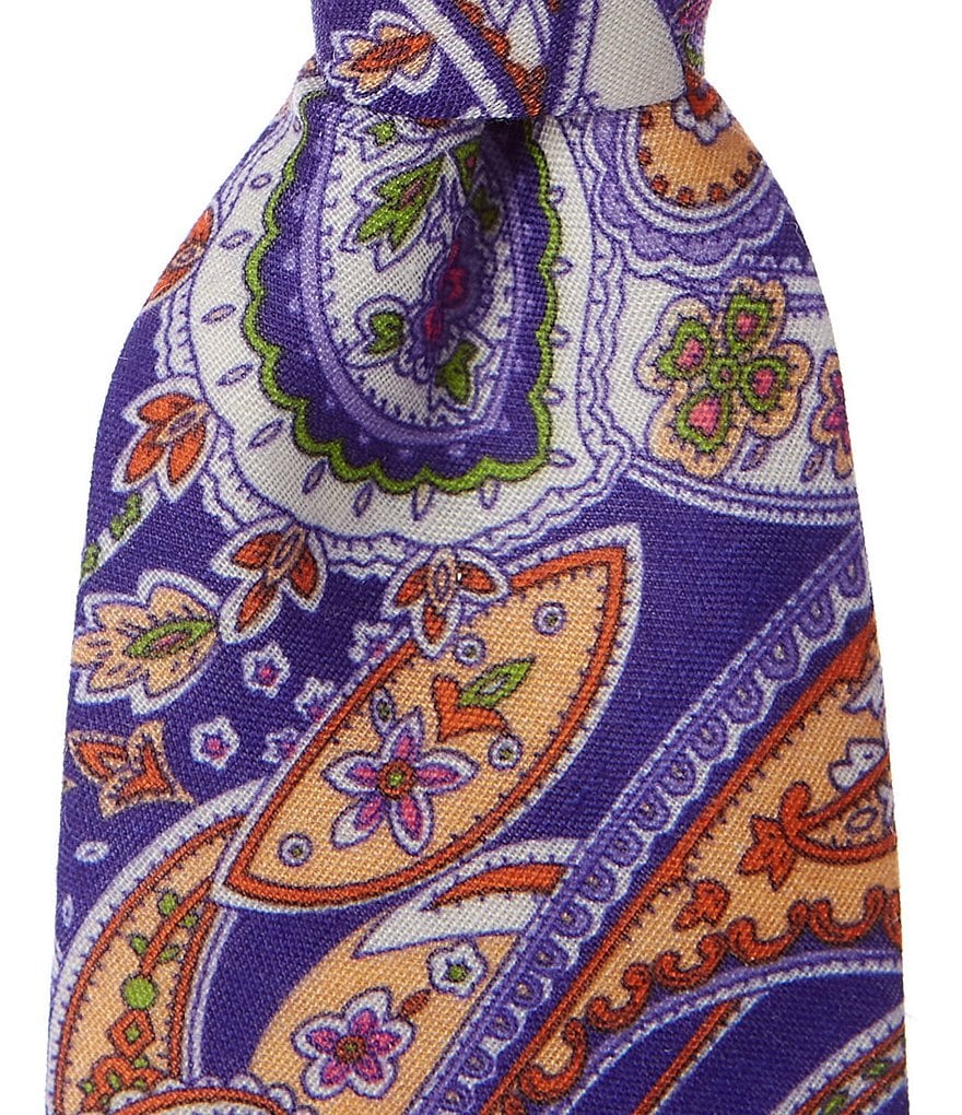 Original Penguin Connor Paisley Skinny 2 1/2#double; Cotton Tie