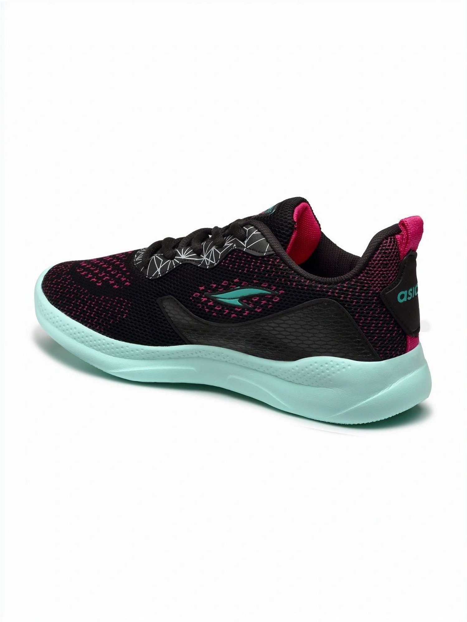Asian Women's Black Running Shoes