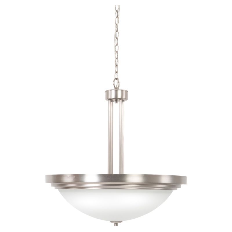 Yosemite Three Lights Pendant Satin Nickel