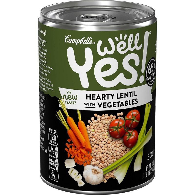 Campbell's Well Yes! Hearty Lentil Soup 16.3oz