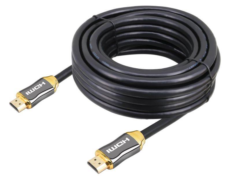 Ultra High Speed hdmi cable 25ft 4k HDMI cables support Ethernet ,3D,4K,18gbps and Audio Return (ARC)CL3 function and with 24k golden plated connector - Full Hd [Latest Version]