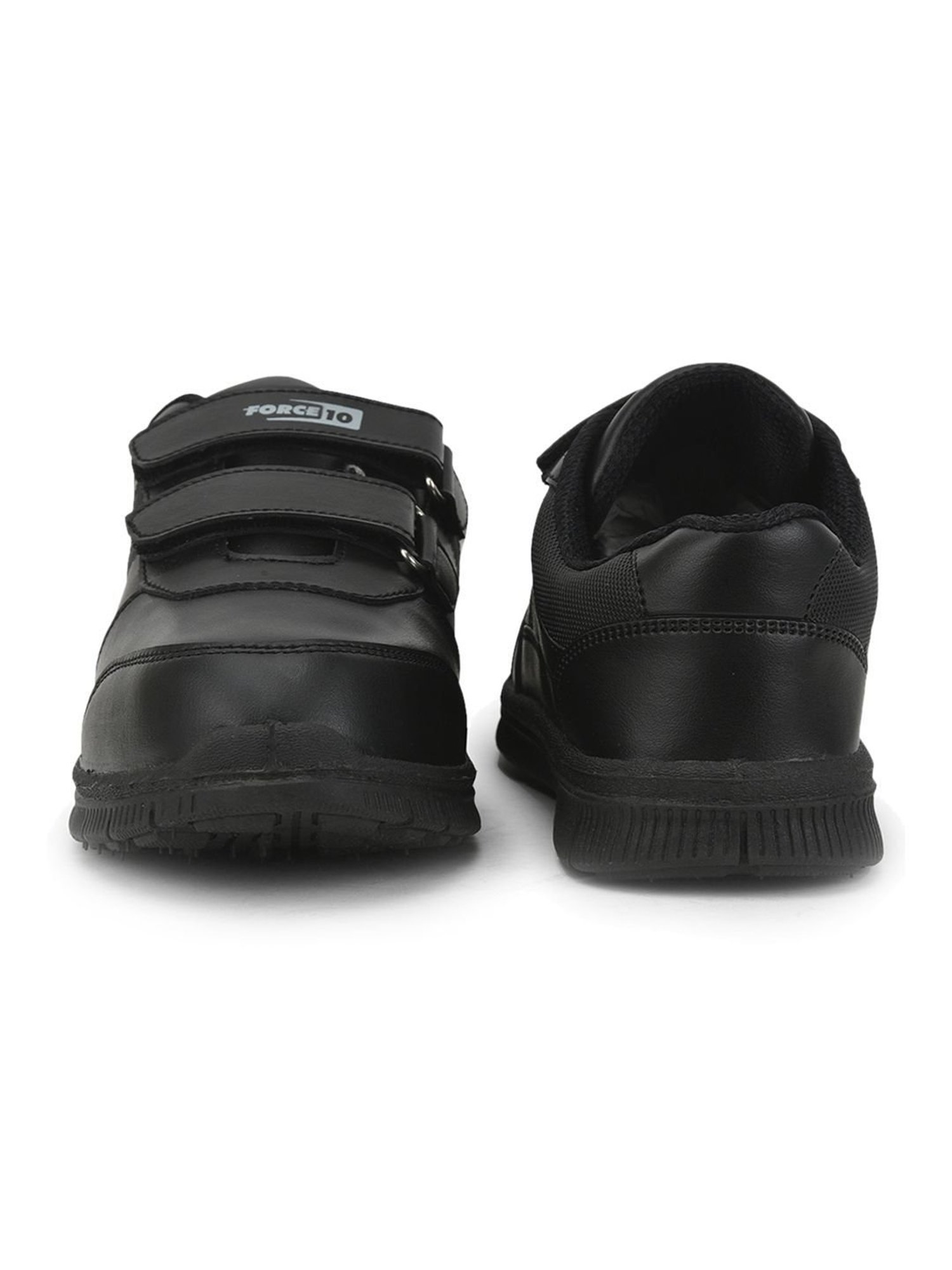 Force10 By Liberty Kids Black Velcro Shoes