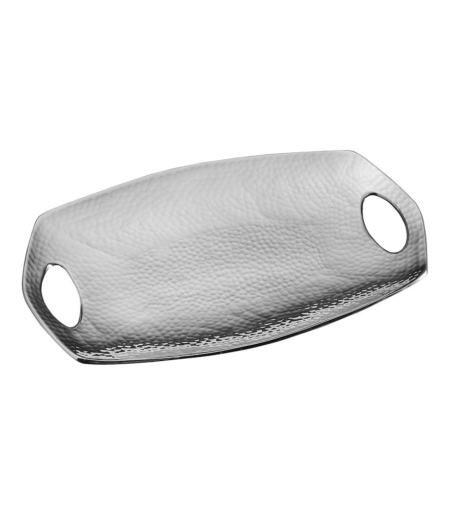 Towle Silversmiths Hammered Oval Platter