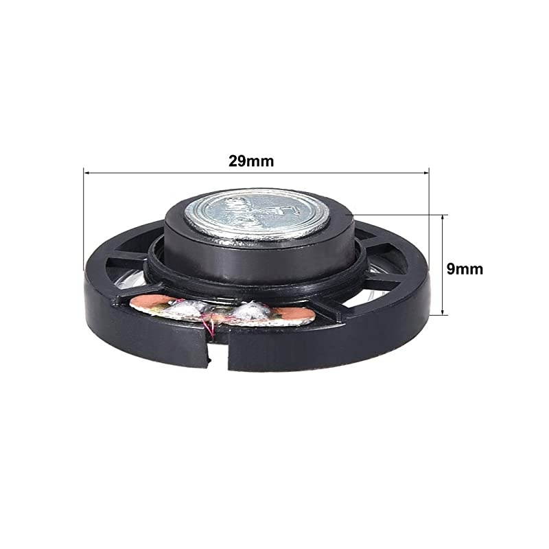 0.25W 8 Ohm DIY Speaker 29mm Round Shape Replacement Loudspeaker 20pcs