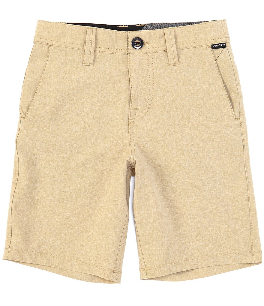 Volcom Big Boys 8-20 Surf N' Turf Static Hybrid Shorts