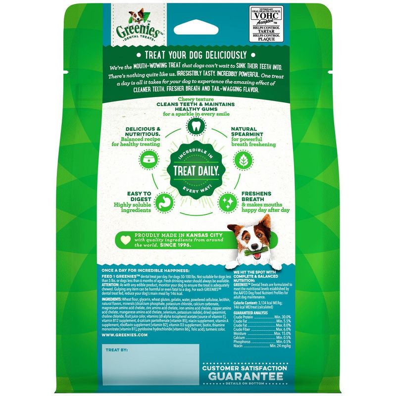 Greenies Fresh Large Dental Dog Treats - 12oz