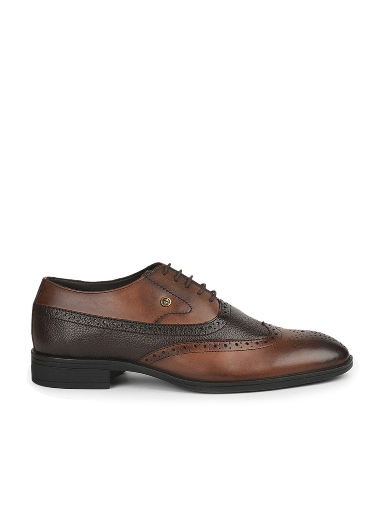 Healers by Liberty Men's Brown Brogue Shoes