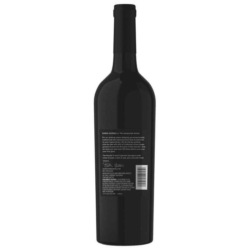 Dark Horse Cabernet Sauvignon Red Wine - 750ml Bottle