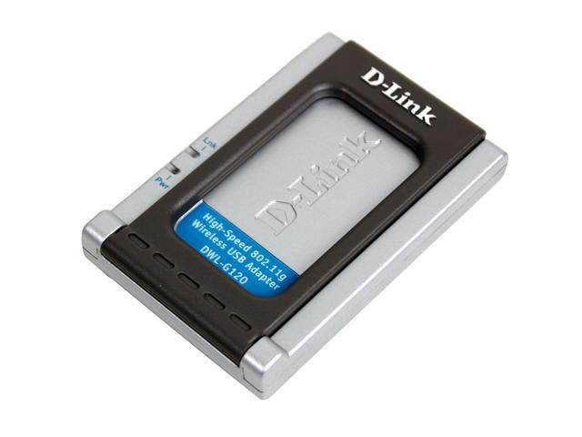 D-Link DWL-G120 USB 2.0 Faster Wireless Adapter