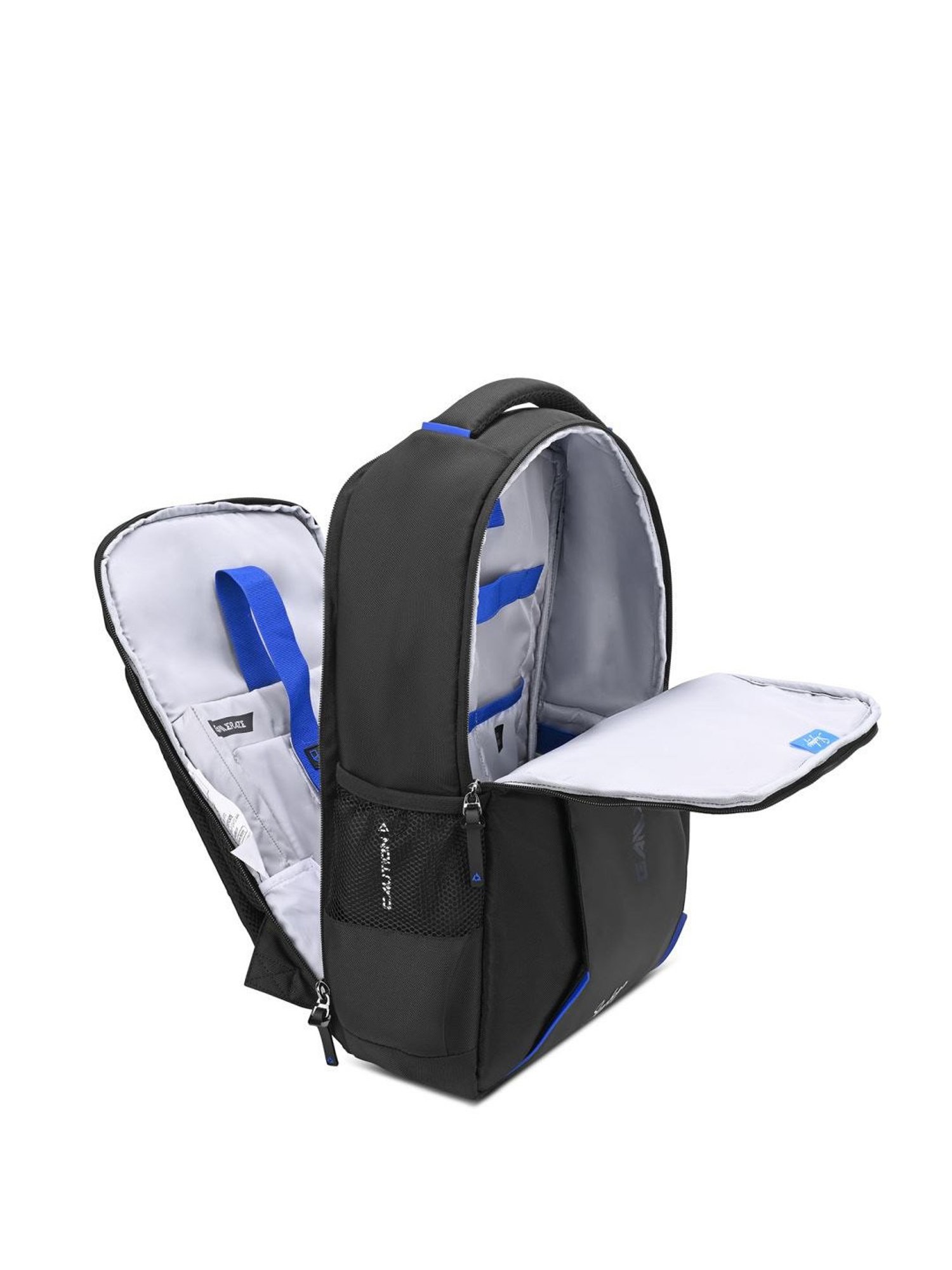 Skybags Gameraze 03 Gaming Black & Blue Polyester Printed Laptop Backpack - 25 Ltrs