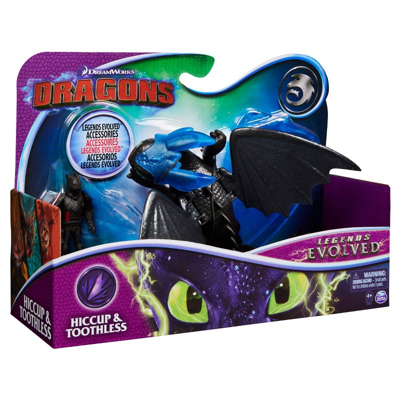 Dragon & Viking: Toothless and Rider Solid Pack