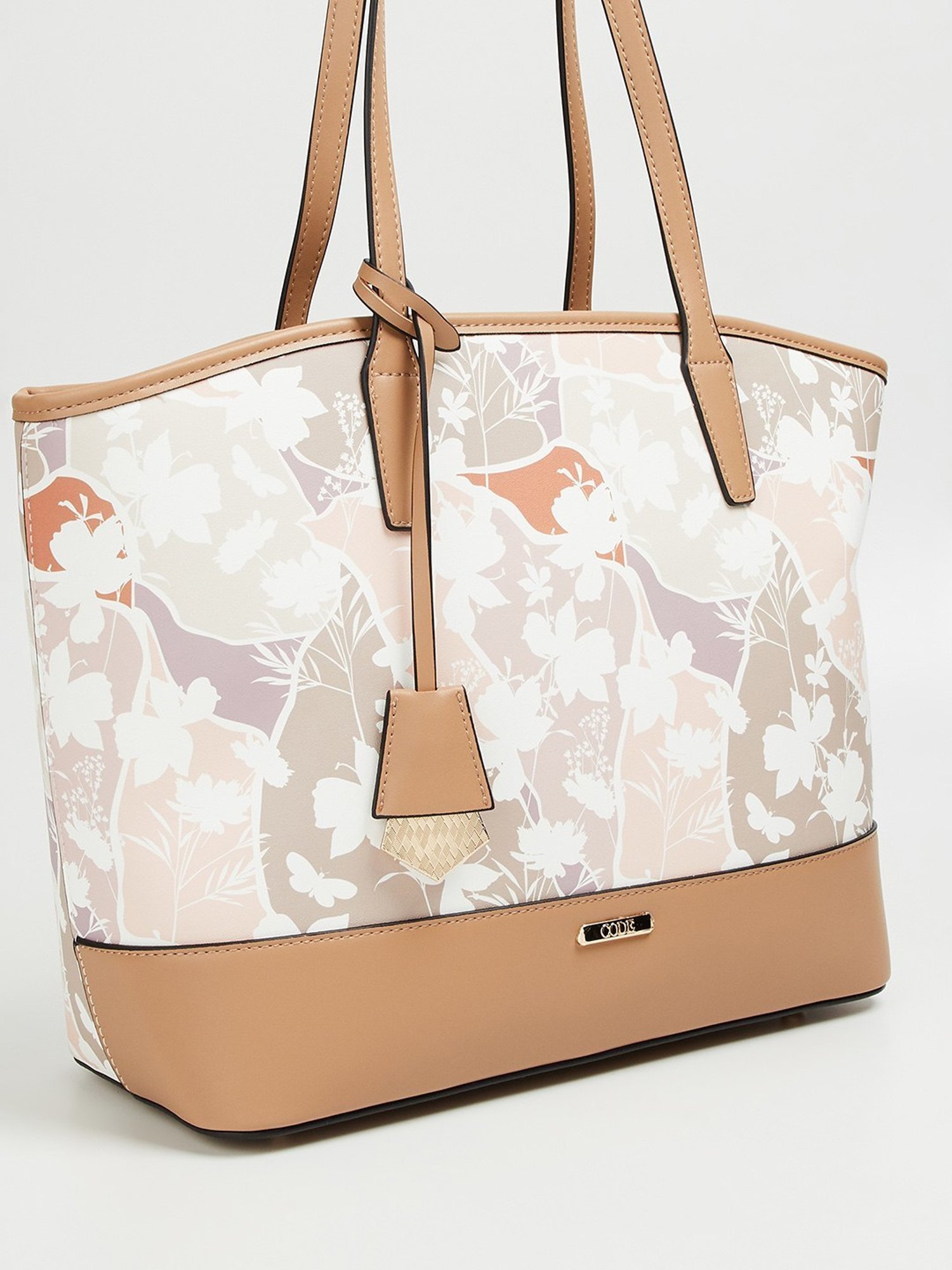 Code by Lifestyle Multicolor Printed Shoulder Handbag