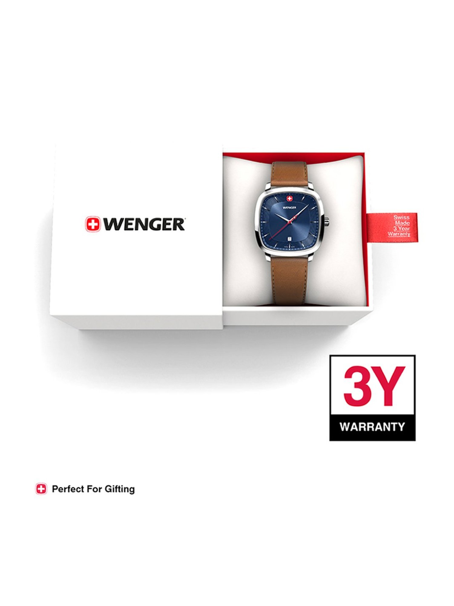 Wenger 01.1921.106 Analog Watch for Men
