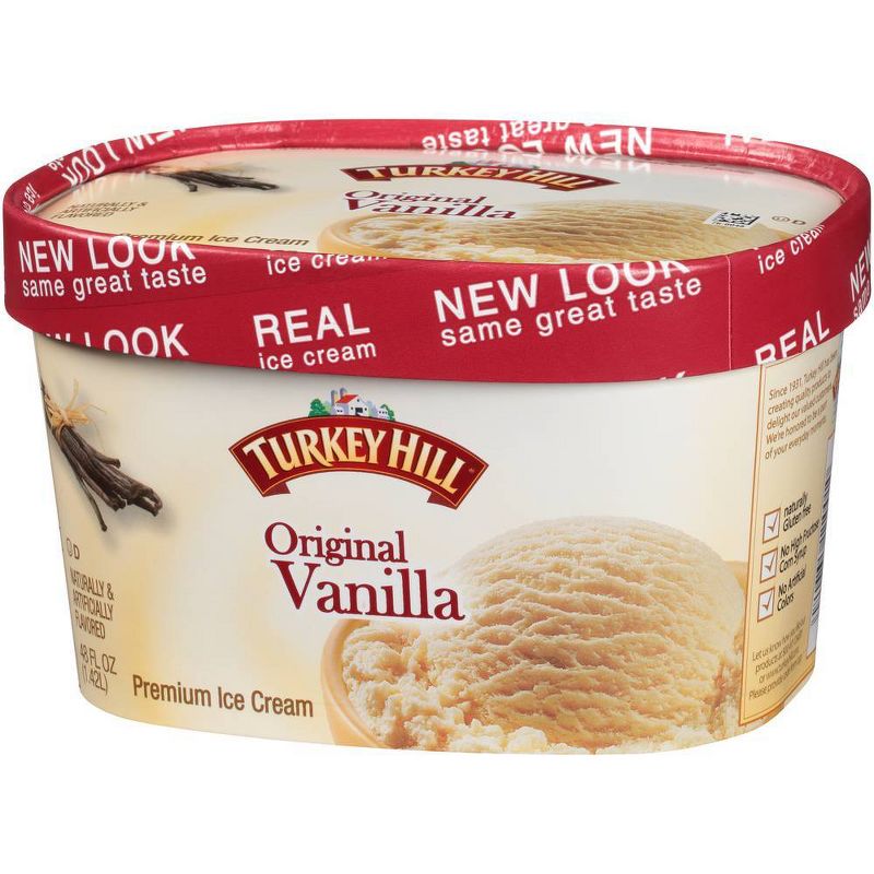 Turkey Hill Original Vanilla Ice Cream - 48oz