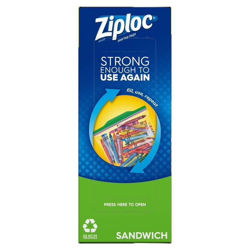 Ziploc Sandwich Bags - 100ct