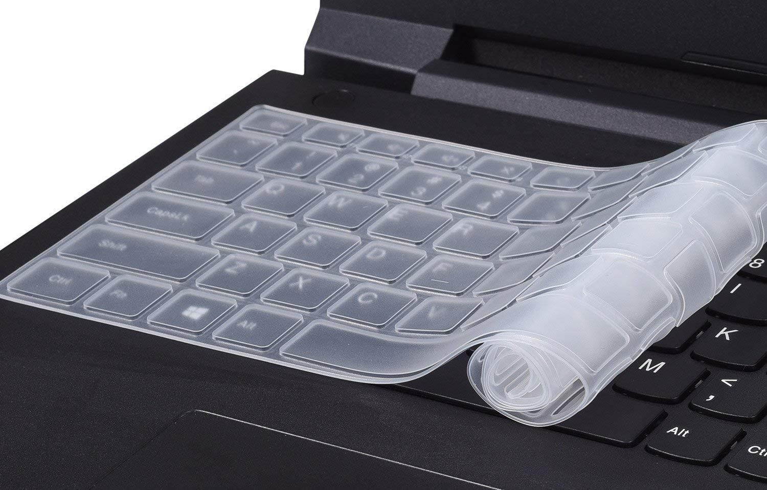 Keyboard Skin for ASUS K501UX K501LX GL551JM GL551JW GL552VW GL552JX Q503UA Q552UB Q553UB Q524UQ Q534UX F554 F554LA F555 F555LJ F555LB F555LD R556LA N551JQ X550ZA X751LAV GL752VW, Clear