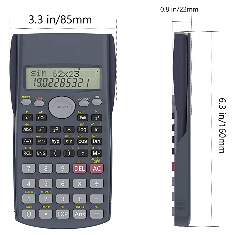 H1002 2Line Engineering Scientific Calculator