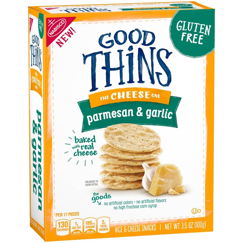 Good Thins Parmesan Garlic Potato Chips - 3.5oz
