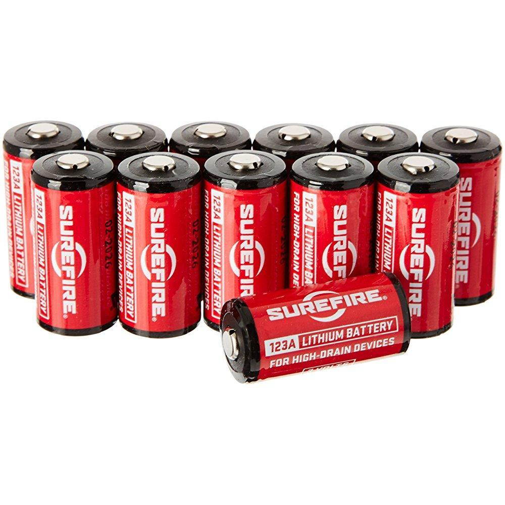 SUREFIRE SF72-BB Battery,123A,Lithium,3V,PK72