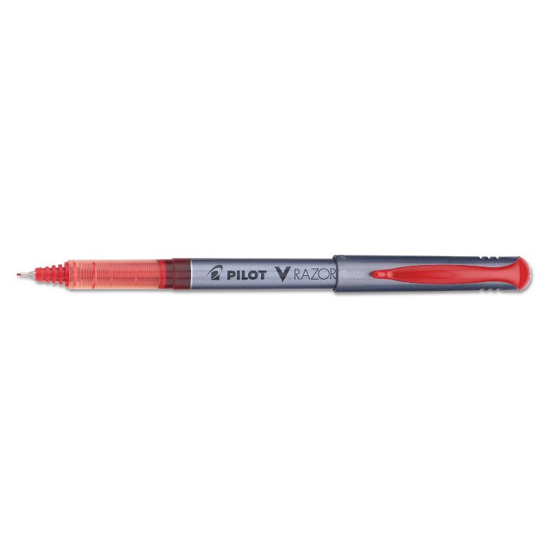 Pilot V Razor Point Liquid Ink Marker Pen Red Ink .5mm Dozen 11022