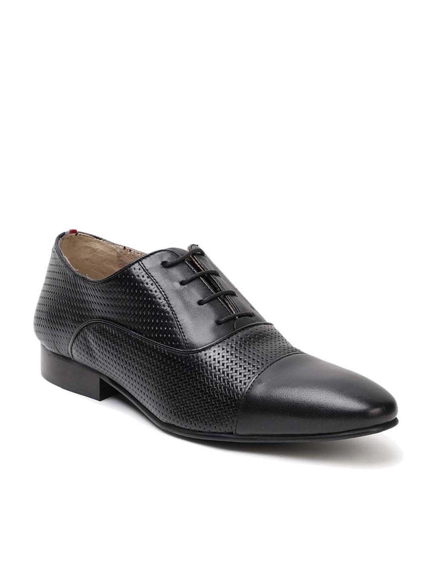 Gabicci Men's Black Oxford Shoes