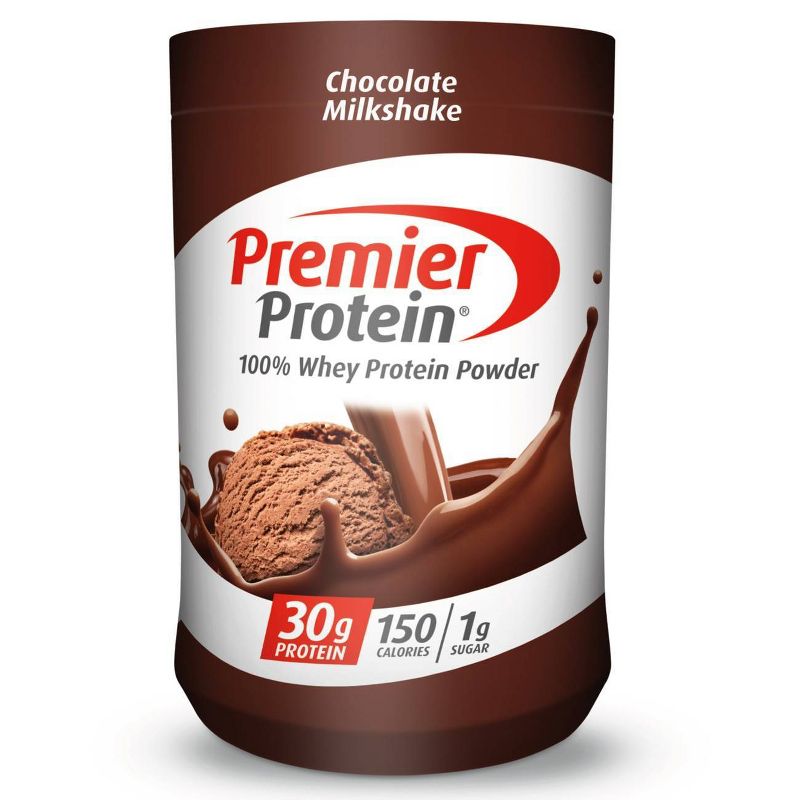 Premier Protein 100% Whey Protein Powder - Chocolate Milkshake - 24.5oz