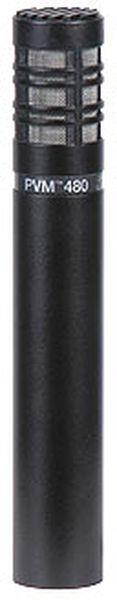 Peavey PVM480BLACK Awesome Overhead Instrument Microphone W/very Effective Super-cardioid Directional Pattern W/500 Ohms Balanced [single]