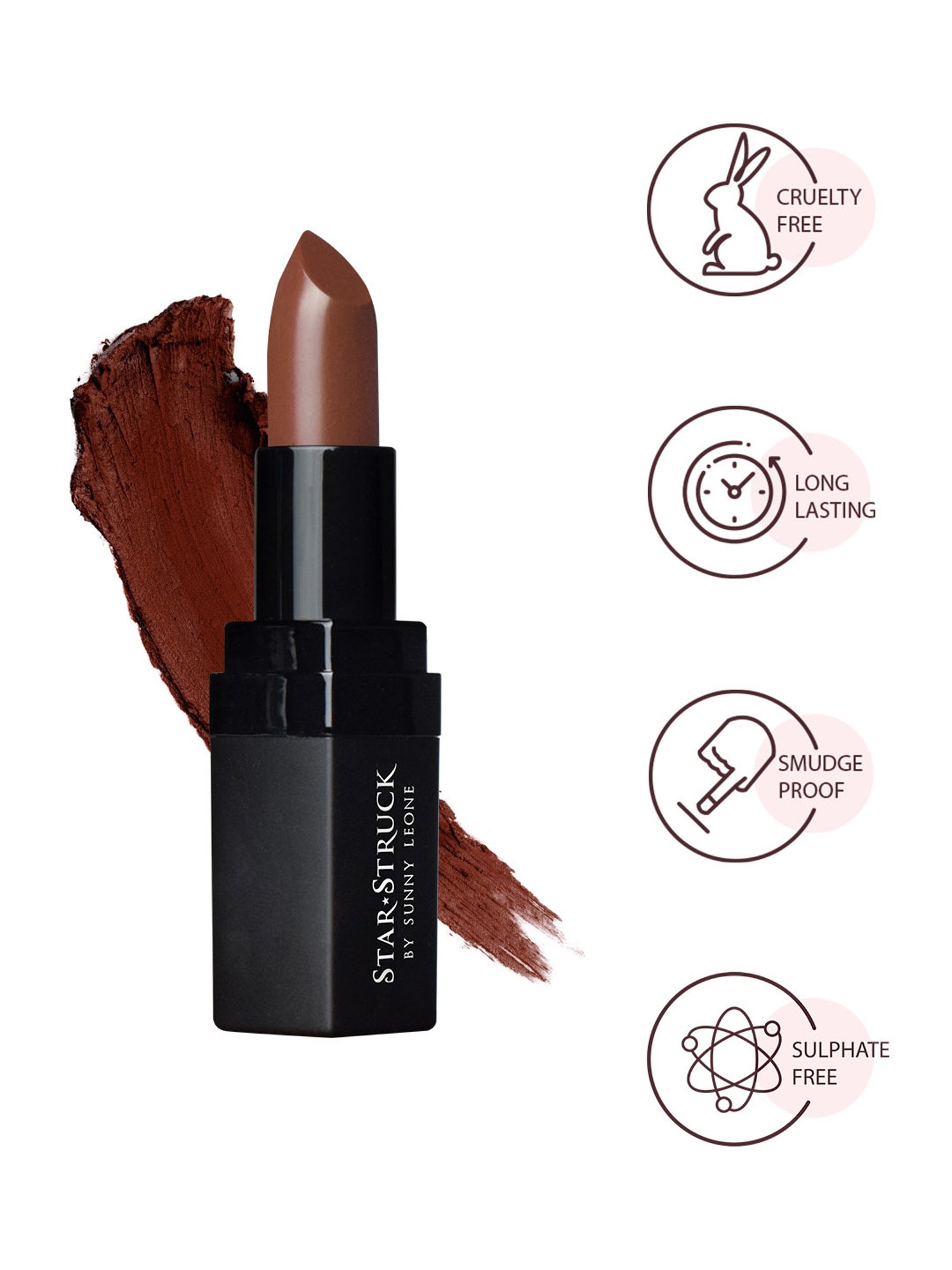 StarStruck By Sunny Leone Intense Matte Lip color Cinnamon - 4.2 gm