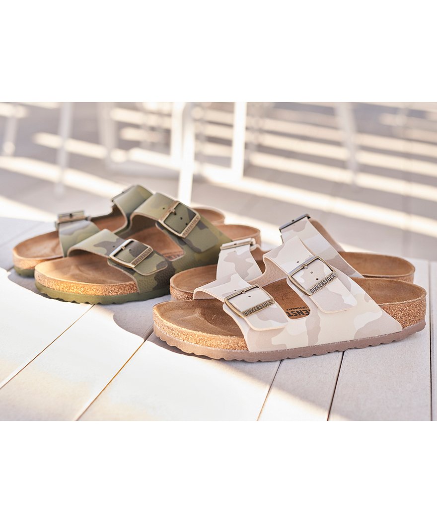 Birkenstock Women's Arizona Camo Double Buckle Strap Sandals