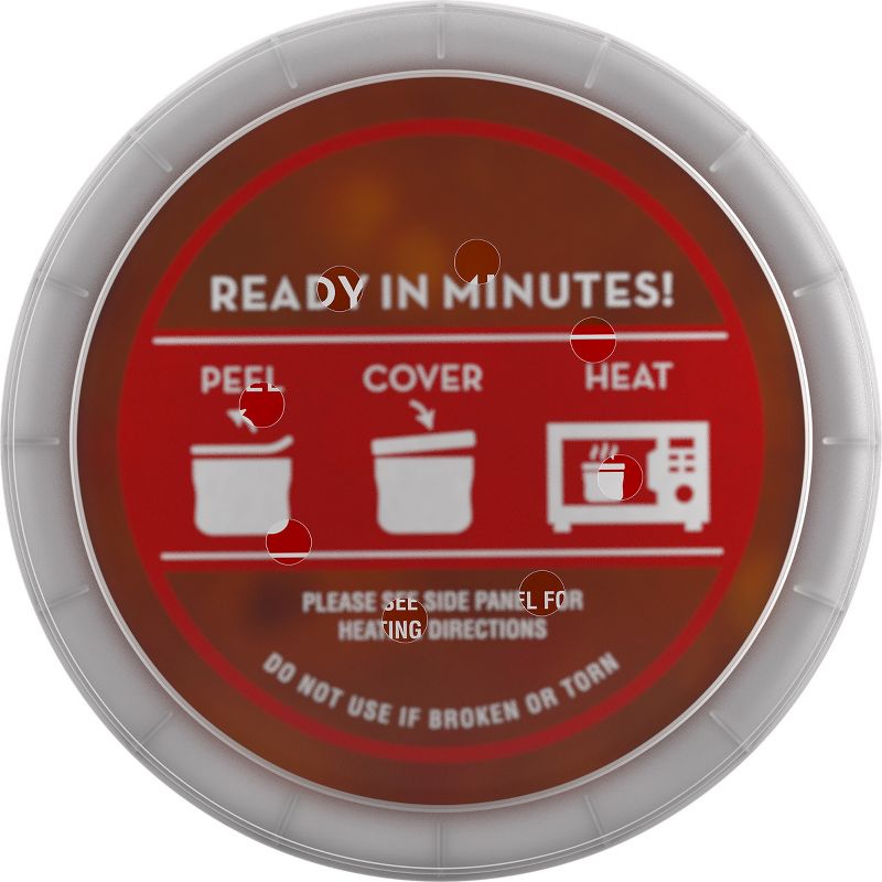 Campbell's Chunky Hot & Spicy with Bean Firehouse Chili Microwaveable Bowl 15.25oz