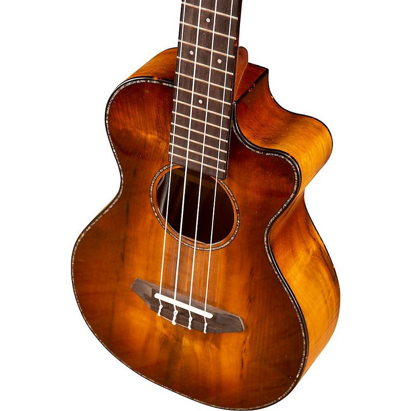 Breedlove Pursuit Exotic TU27 Tenor Acoustic-Electric Ukulele Cinnamon Burst