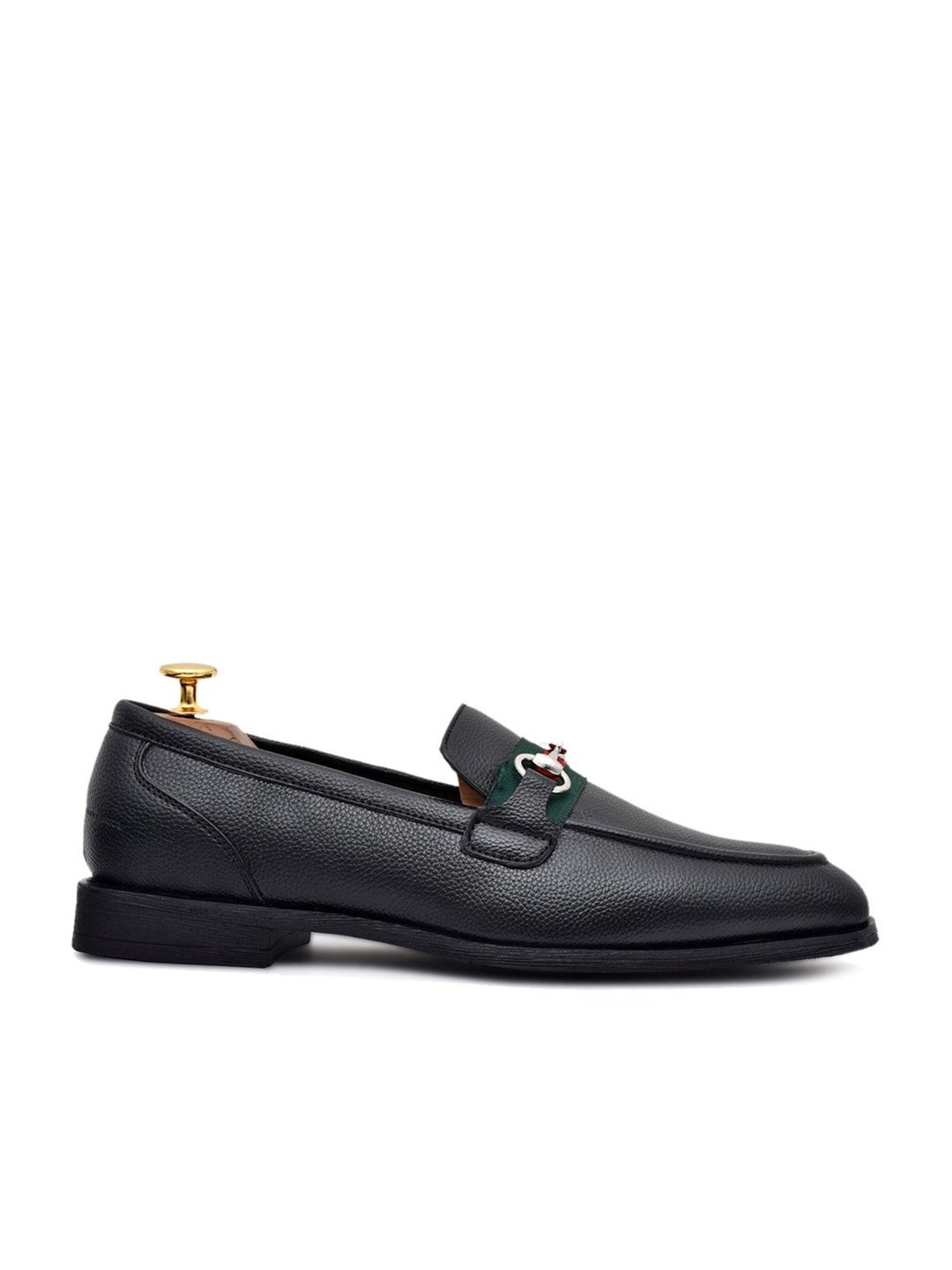 Griffin Men's BLANCO CREEK LUX HORSE BIT Black Casual Loafers