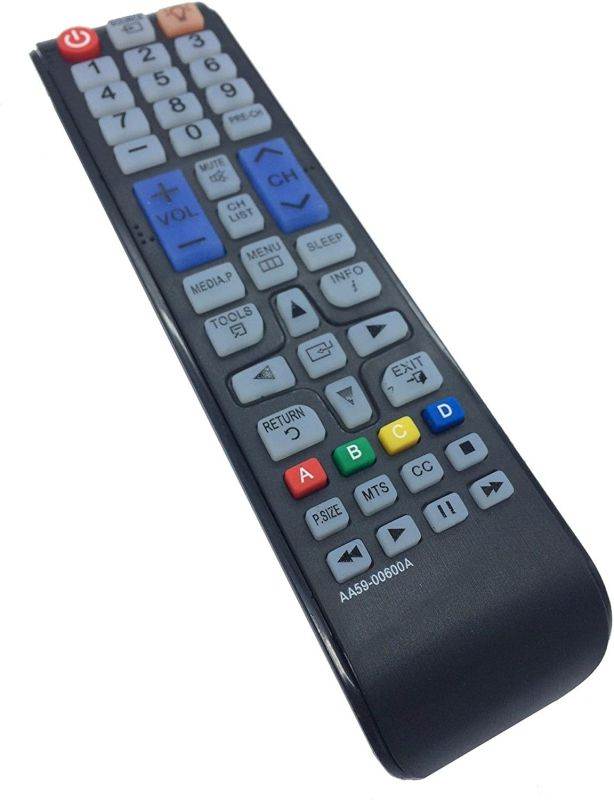 AA59-00600A Replaced Remote fit for Samsung TV UN22F5000 UN32F5000 UN40F5000 UN46F5000 UN50F5000 UN40EH6000 UN40EH6050 UN46EH6000 UN46EH6050 UN50EH6000 UN50EH6050 UN55EH6000 UN55EH6050 UN60EH6000