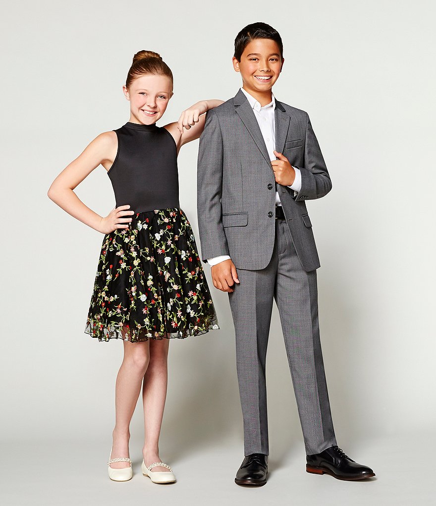 Class Club Big Boys 8-20 Husky Fit Twill Pants