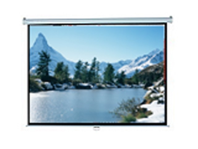 Elitescreens Manual Ceiling/Wall Mount Manual Pull Down Projection Screen (100" 16:9 AR) (MaxWhite) M100UWH