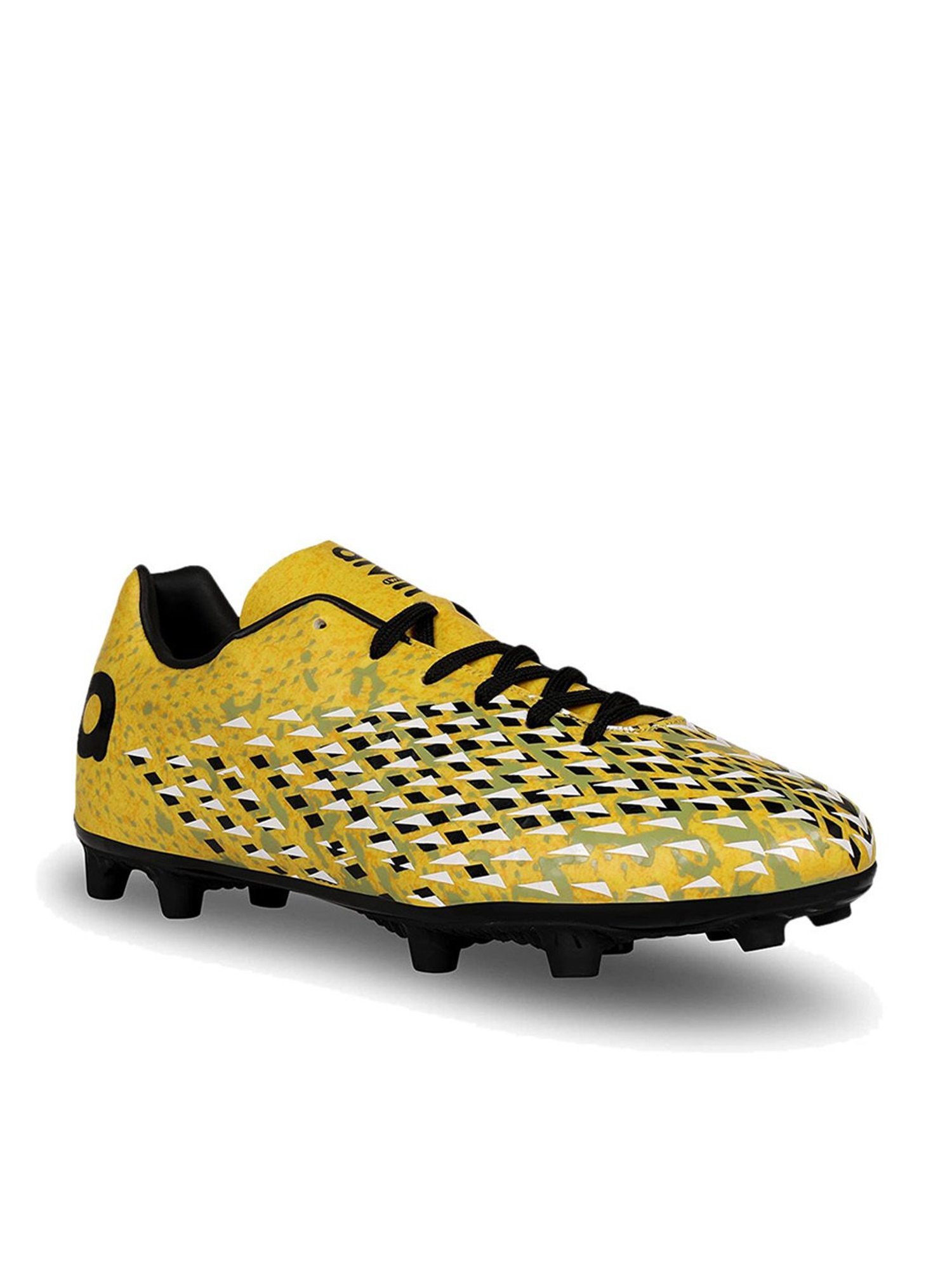 AIVIN Men's Speed King Yellow Football Shoes
