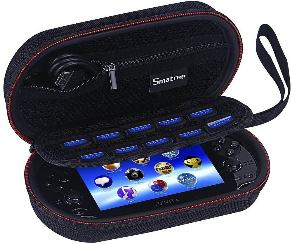 Smatree P100 Carrying Case Compatible for PS Vita, PS Vita Slim(Without Cover) (Console and Accessories NOT Included)