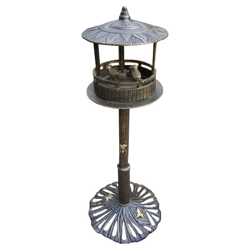 41" Iron Bird Feeder - Oakland Living