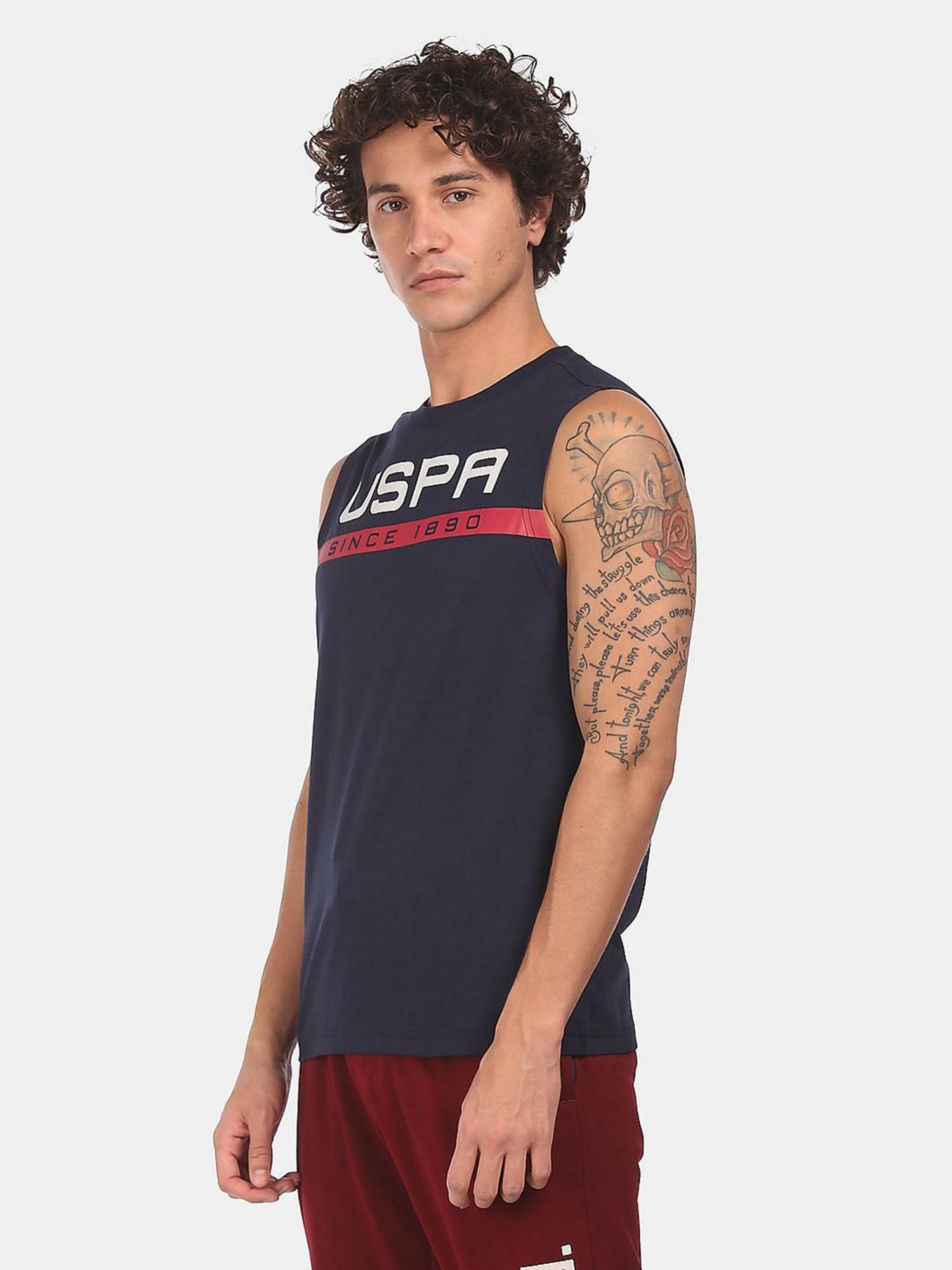 Bodycare Anthra Melange Regular Fit Thermal Top