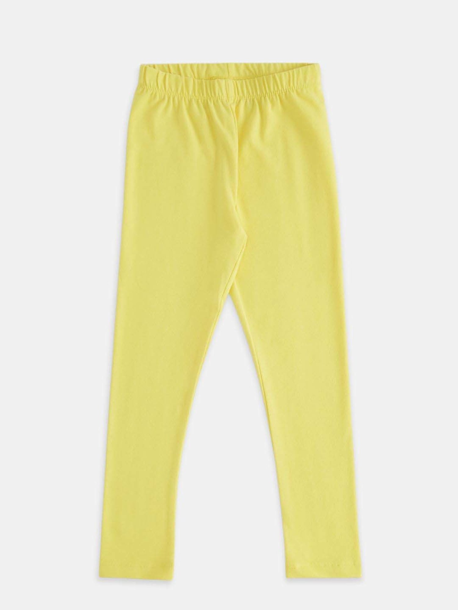 Jockey Kids White & Black Cotton Striped Leggings