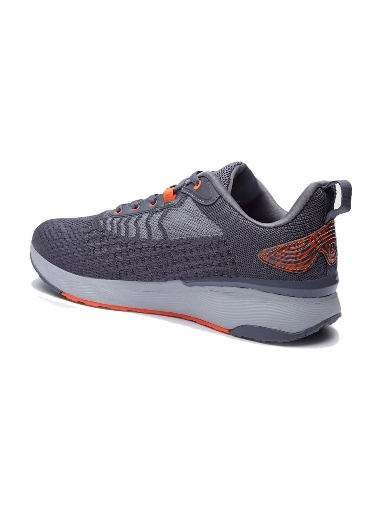 Action Men's Dark Grey Running Shoes