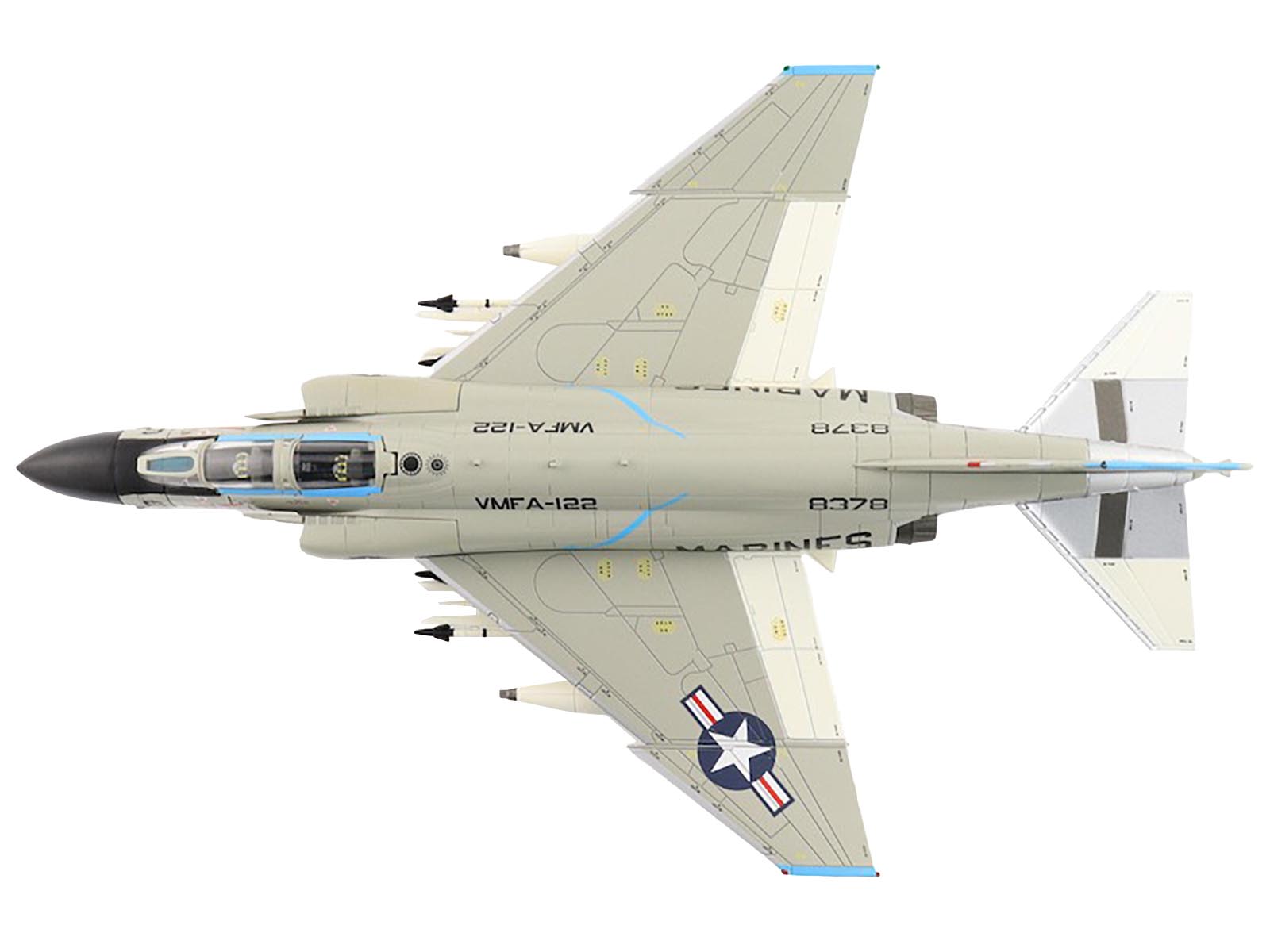 McDonnell Douglas RF-4E Phantom II Fighter Aircraft 57-6907 JASDF "501 SQ Final Year 2020" "Air Power Series" 1/72 Scale Model by Hobby Master