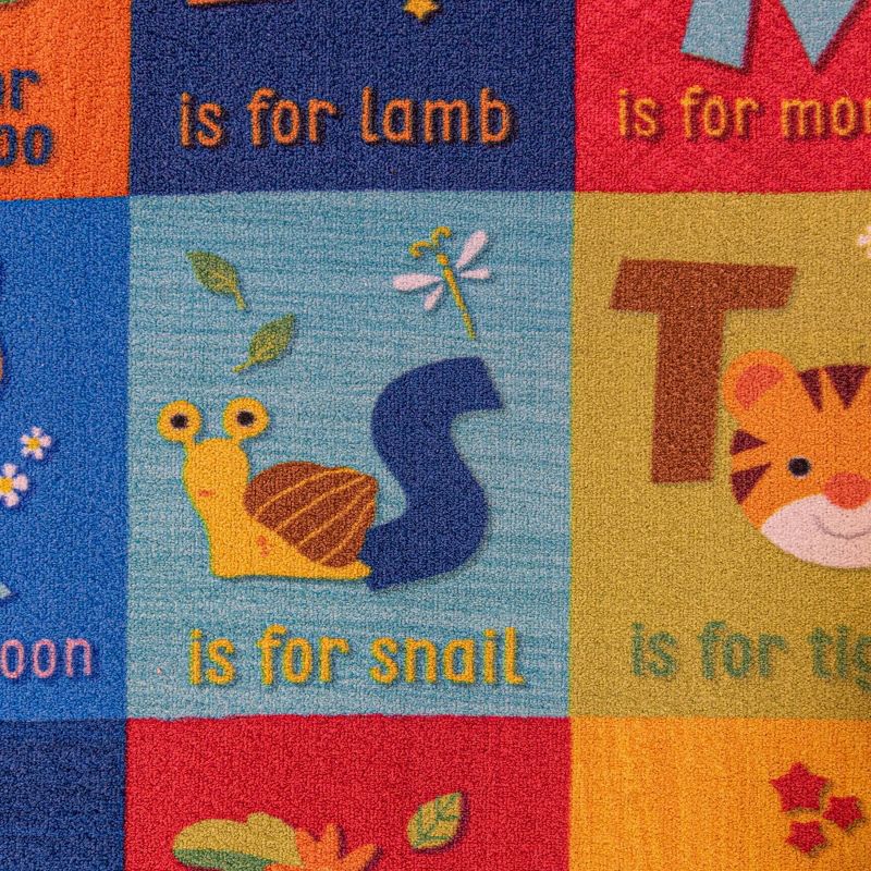 5'x7' Alphabet Area Rug - Smithsonian