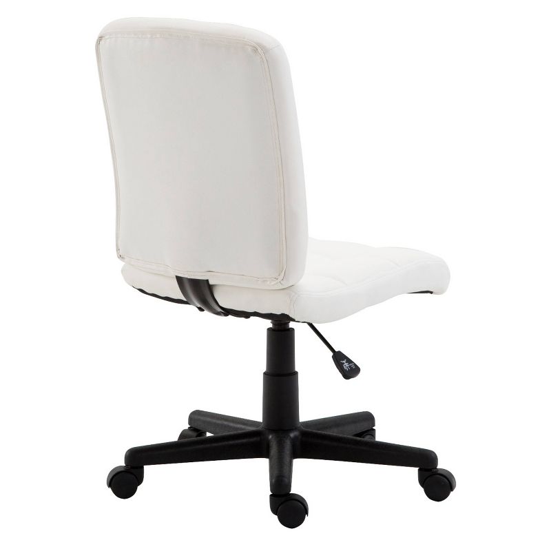 Melanie Task Chair White - Poly & Bark