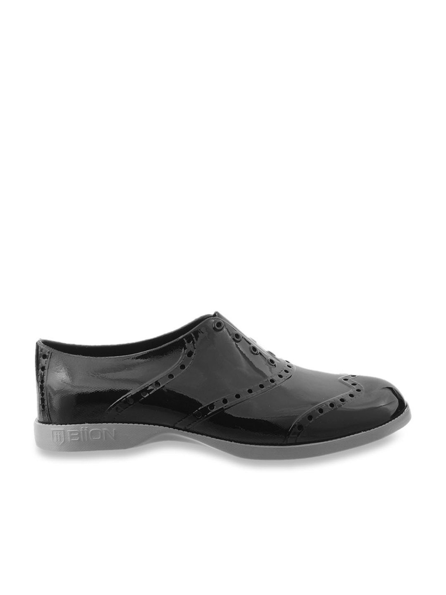 Biion Men's Black Oxford Shoes