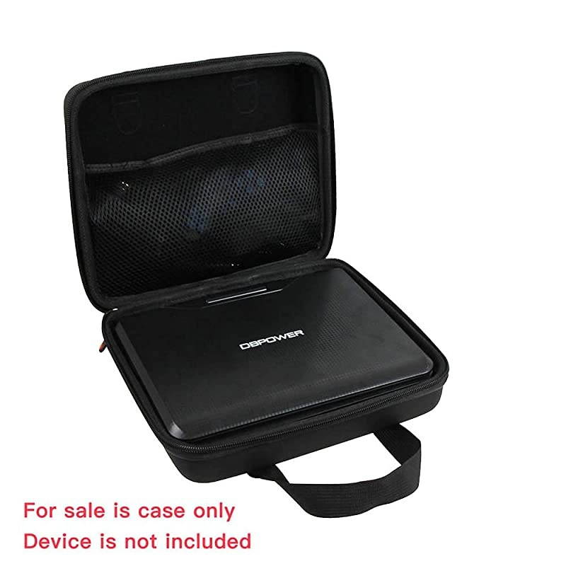 Hard EVA Travel PU Case Fits DBPOWER 9.5-Inch Portable DVD Player