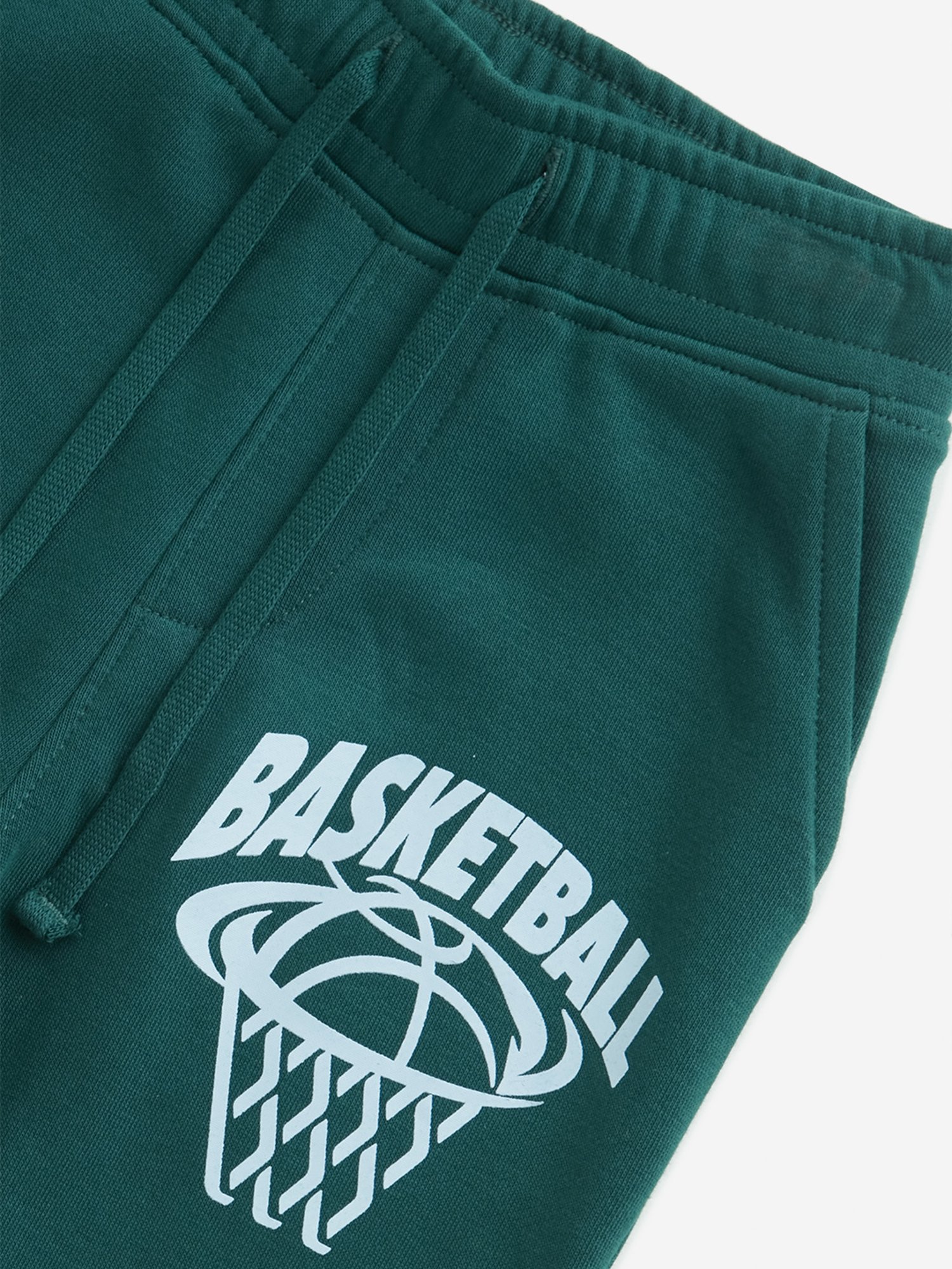 Y&F Kids by Westside Off-White Mid-Rise Cotton Blend Track Pants