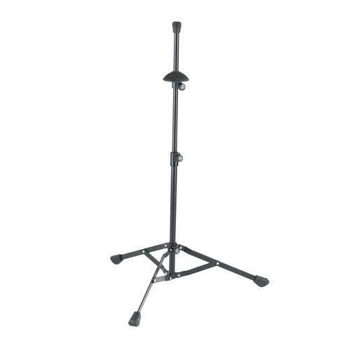 K&M 14990 Trombone Stand, 21.85-34.06" Height, Black #14990.000.55